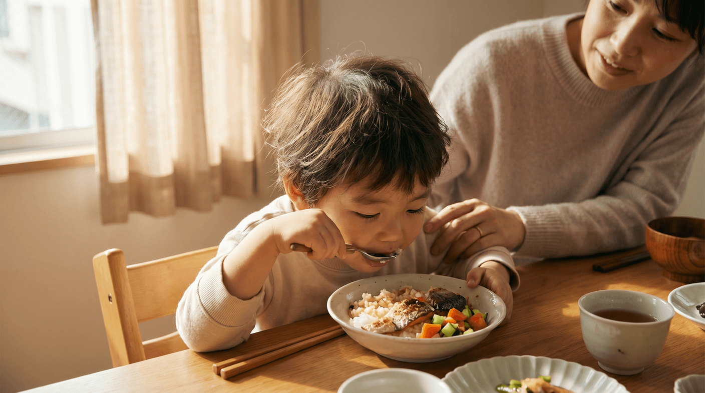 「早食いと丸呑み」