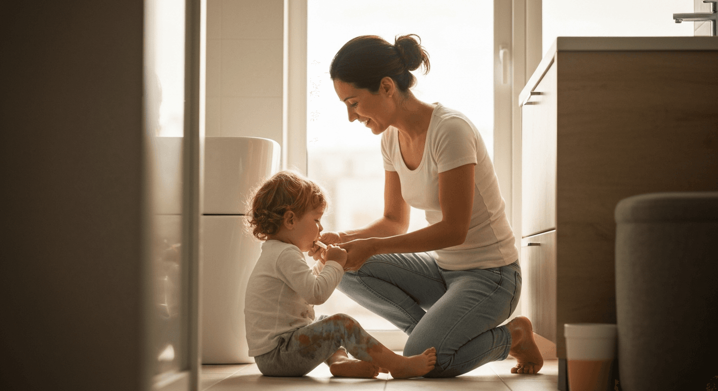 「子どもが吐いた！」、感染性胃腸炎のホームケア完全ガイド