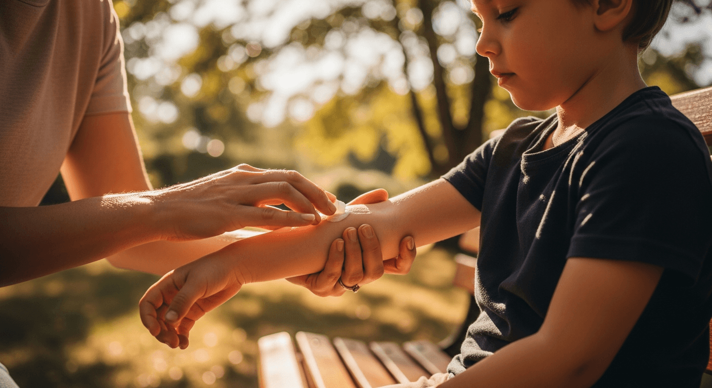 「パンパンに腫れたんですけど……」、子どもの虫刺され、正しい対処と予防