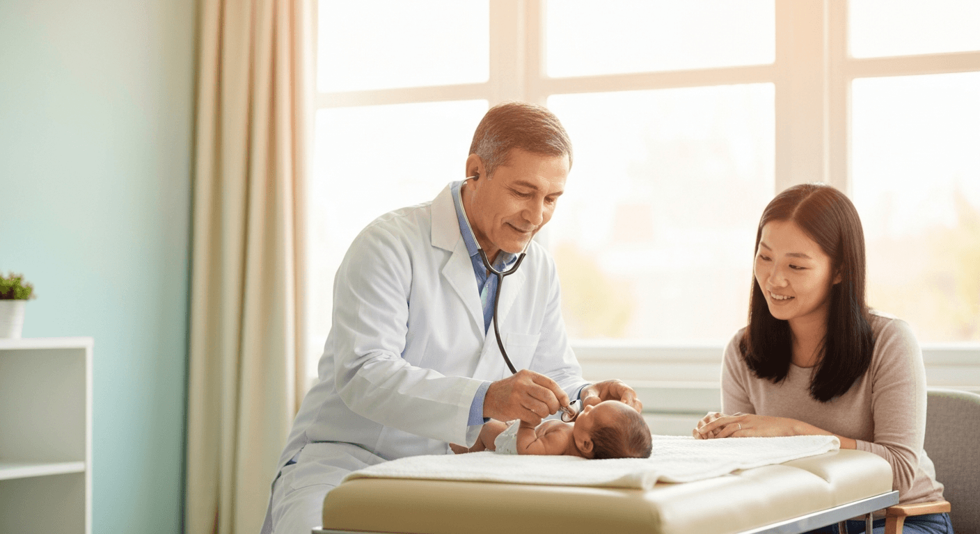 「健診って何を見るの？」、港区の乳幼児健診