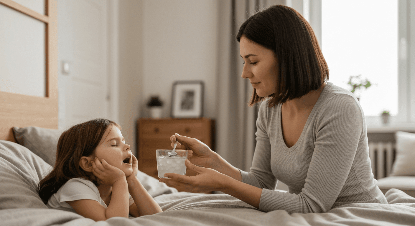 「口が痛くて食べられません」、口内炎