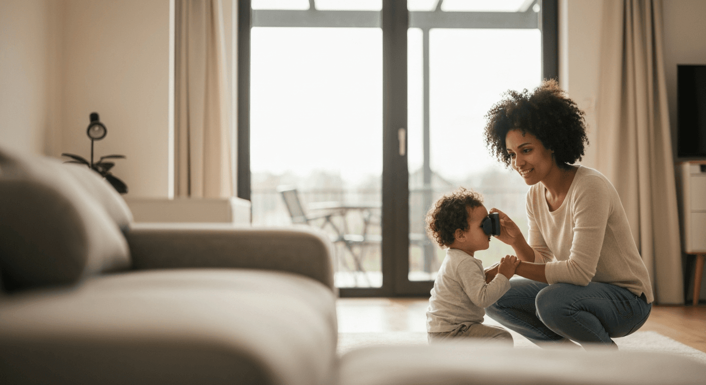 「目が見えているか心配です」、視力とスクリーニング